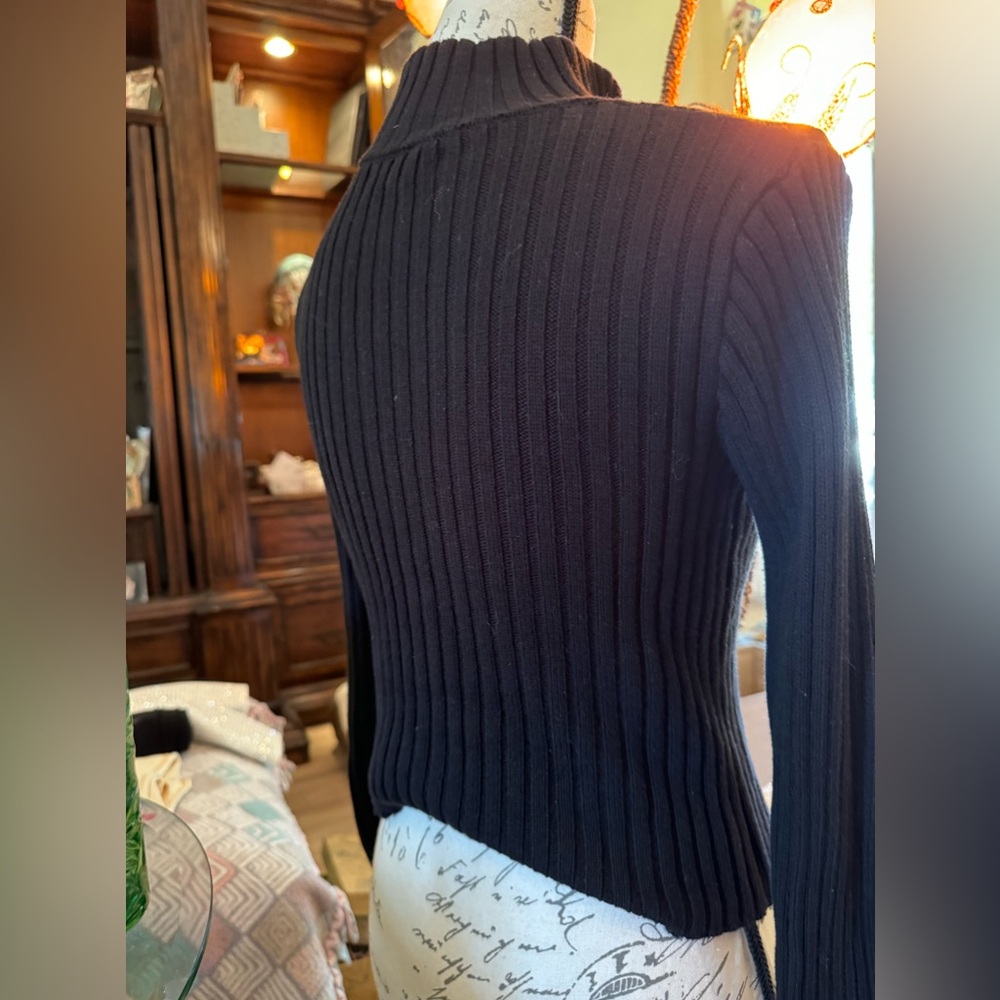 Forever 21 nwot small! Sweater with front zipper ! Sweater bin - Picture 6 of 6